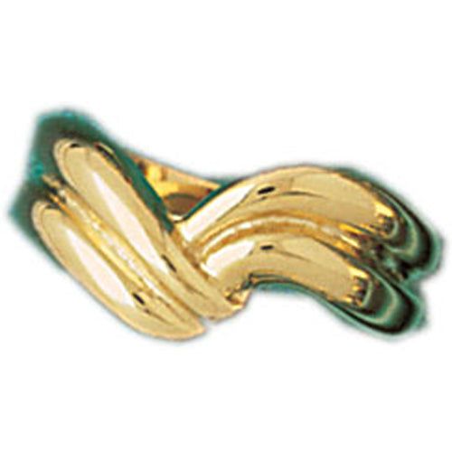 Dazzlers 14k Yellow Gold Fashionable Pattern Ring, MPN: DZ-14284