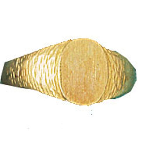 Dazzlers 14k Yellow Gold Childrens Signet Ring, MPN: DZ-14008