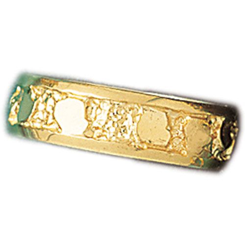 Dazzlers 14k Yellow Gold Nugget Ring, MPN: DZ-14358-8