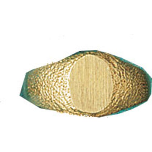 Dazzlers 14k Yellow Gold Childrens Signet Ring, MPN: DZ-14011