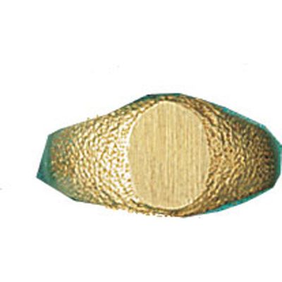 Dazzlers 14k Yellow Gold Childrens Signet Ring, MPN: DZ-14011