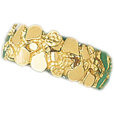 Dazzlers 14k Yellow Gold Nugget Ring, MPN: DZ-14352-8