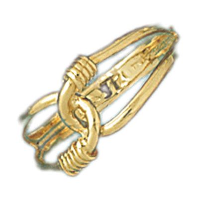 Dazzlers 14k Yellow Gold Fancy Ladies Ring, MPN: DZ-14087-4