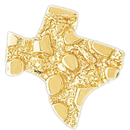 Dazzlers 14k Yellow Gold Nugget Ring, MPN: DZ-14354-8