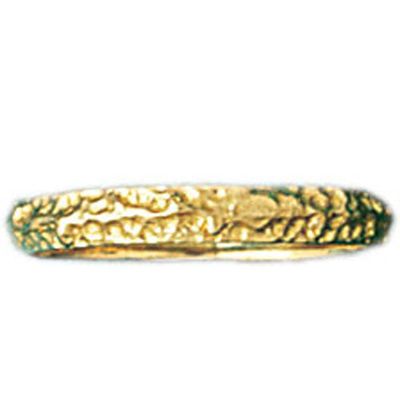 Dazzlers 14k Yellow Gold Simple Band, MPN: DZ-14136