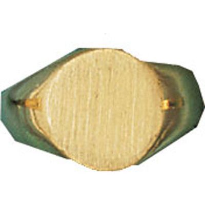 Dazzlers 14k Yellow Gold Childrens Signet Ring, MPN: DZ-14022