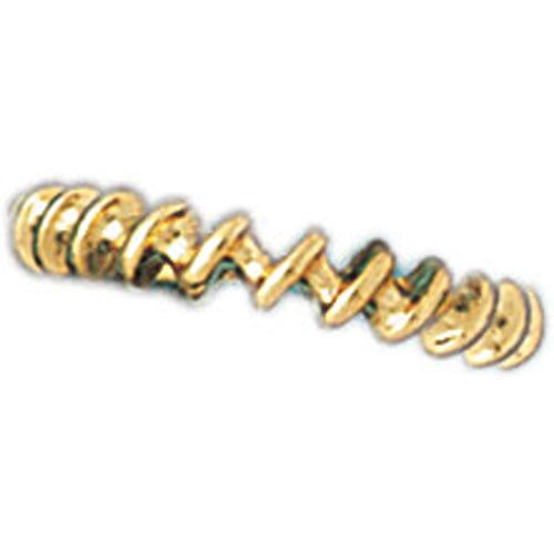Dazzlers 14k Yellow Gold Fashionable Pattern Ring, MPN: DZ-14281