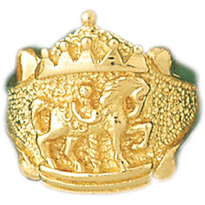 Dazzlers 14k Yellow Gold Carousel Ring, MPN: DZ-14398-8
