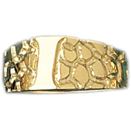Dazzlers 14k Yellow Gold Initial I Ring, MPN: DZ-14506-8