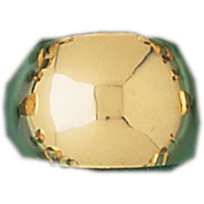 Dazzlers 14k Yellow Gold Dome Ring, MPN: DZ-14241
