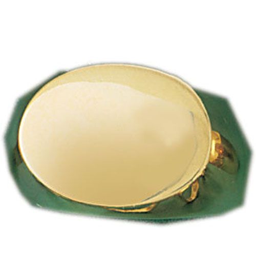 Dazzlers 14k Yellow Gold Signet Ring, MPN: DZ-14467-8