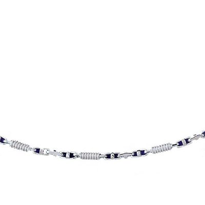 Dazzlers 14k White Gold Link Necklace, MPN: DZ-12662