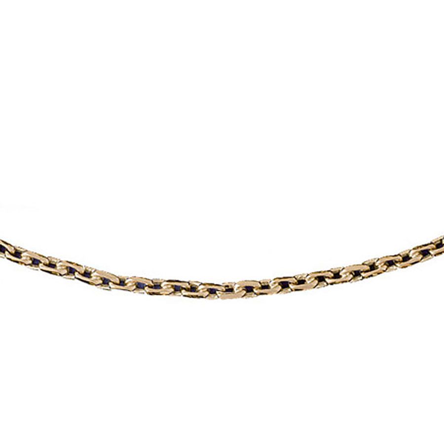 Dazzlers 14k Yellow Gold Link Necklace, MPN: DZ-12592