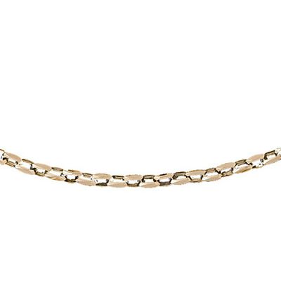 Dazzlers 14k Yellow Gold Link Necklace, MPN: DZ-12594
