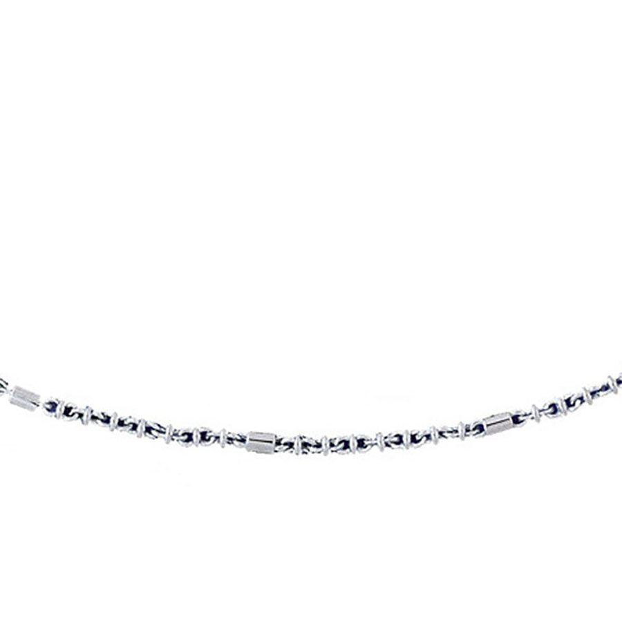 Dazzlers 14k White Gold Link Necklace, MPN: DZ-12661