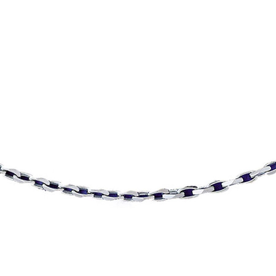 Dazzlers 14k White Gold Link Necklace, MPN: DZ-12660