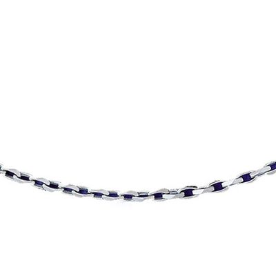 Dazzlers 14k White Gold Link Necklace, MPN: DZ-12660