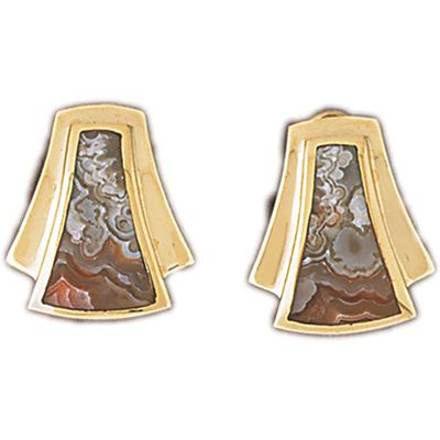 Dazzlers 14k Yellow Gold Created Opal Fashion Earrings, MPN: DZ-15107