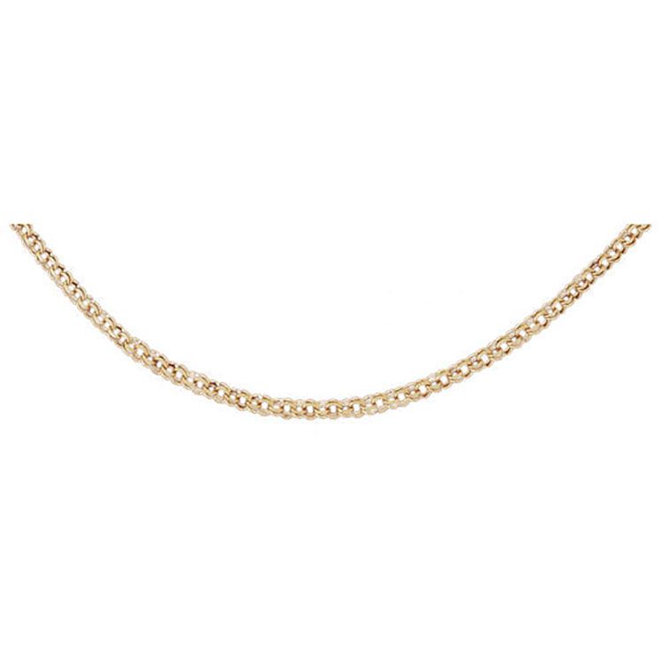 Dazzlers 14k Yellow Gold Charm Necklace, MPN: DZ-12217