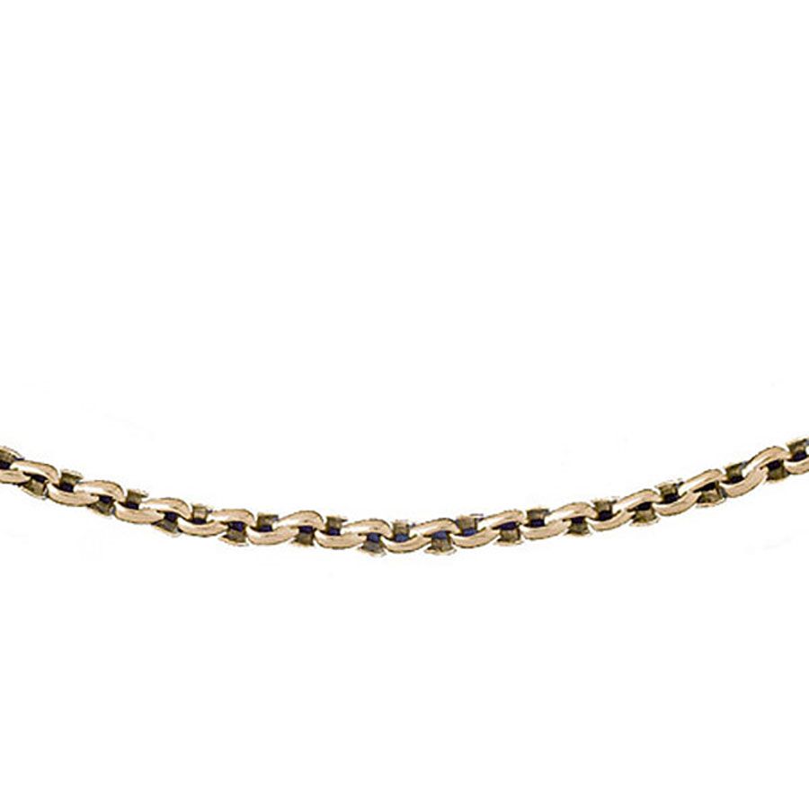 Dazzlers 14k Yellow Gold Link Necklace, MPN: DZ-12593