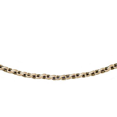 Dazzlers 14k Yellow Gold Link Necklace, MPN: DZ-12593