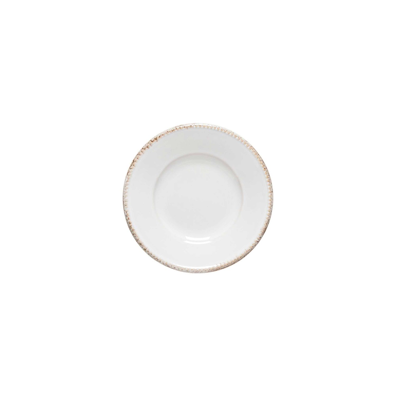 Costa Nova Luzia Cloud White Round Bread Plate PEP176-CLW, 5606739968229