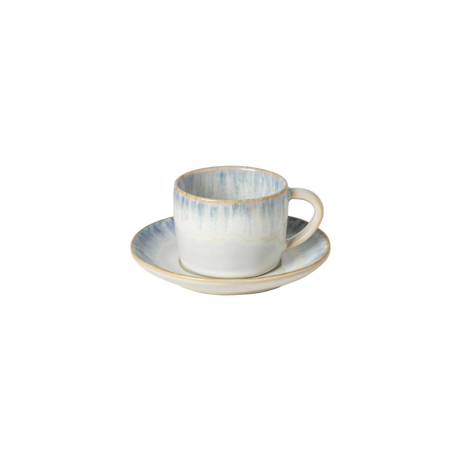 Costa Nova Brisa Ria Blue Tea Cup and Saucer LNCS02-RIA, 5606739964979
