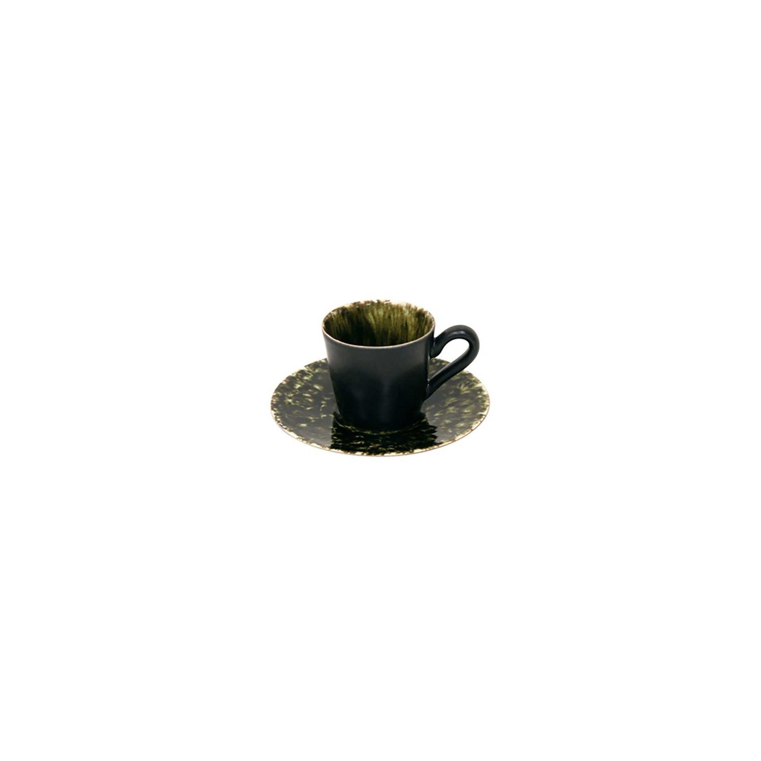 Costa Nova Riviera For�ts Coffee Cup and Saucer ATCS04-FRT, 5606739935184