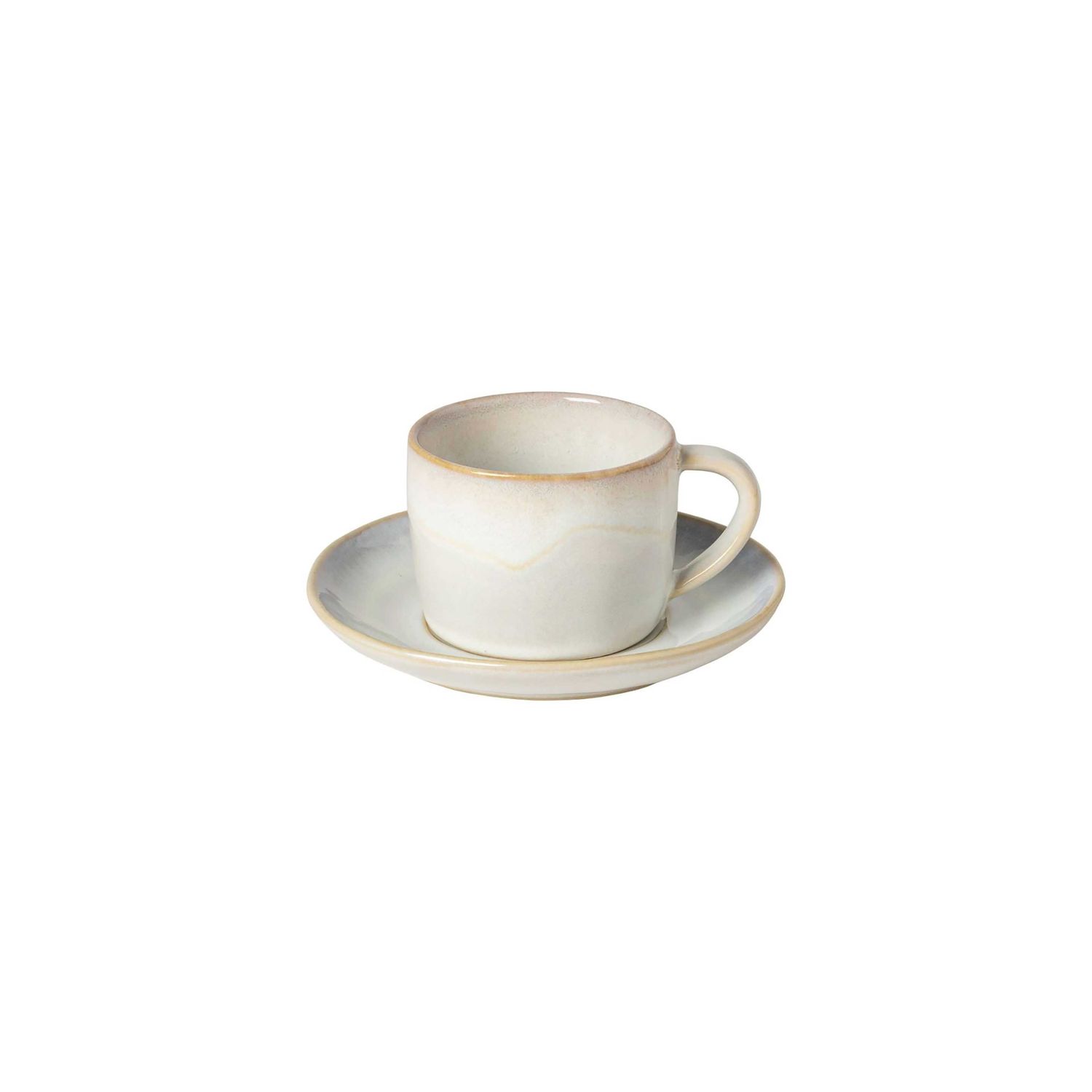 Costa Nova Brisa Salt Tea Cup and Saucer LNCS02-SAL, 5606739964917