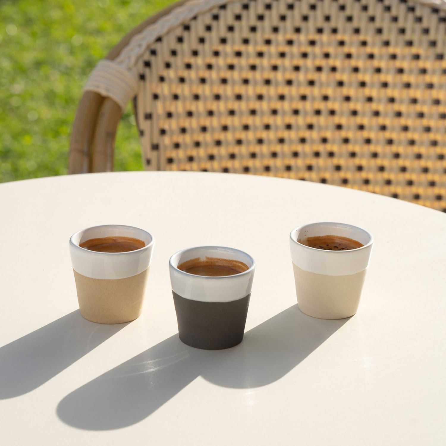 Costa Nova Grespresso Nature Multicolor Gift Box 3 Espresso Cups LSCS16-MLT, 5606739972356