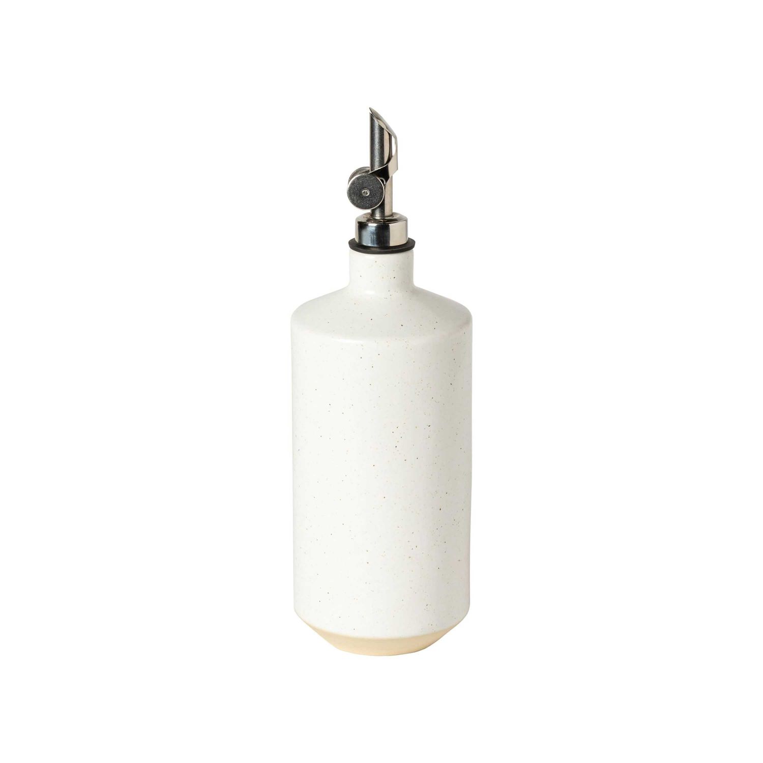 Casafina Modern Storage White Cruet with Wheel Drizzler JPD191-WHI, 840289051306