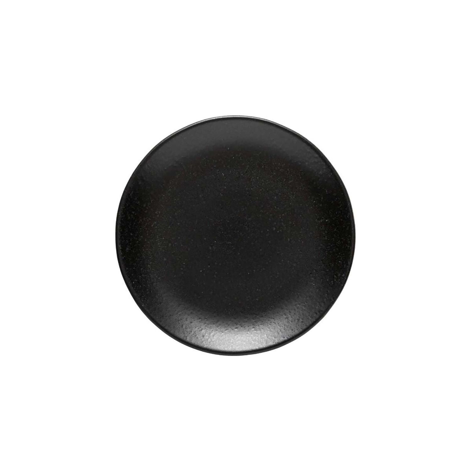 Costa Nova Roda Black Round Coupe Plate RTP222-BLK, 5606739972554