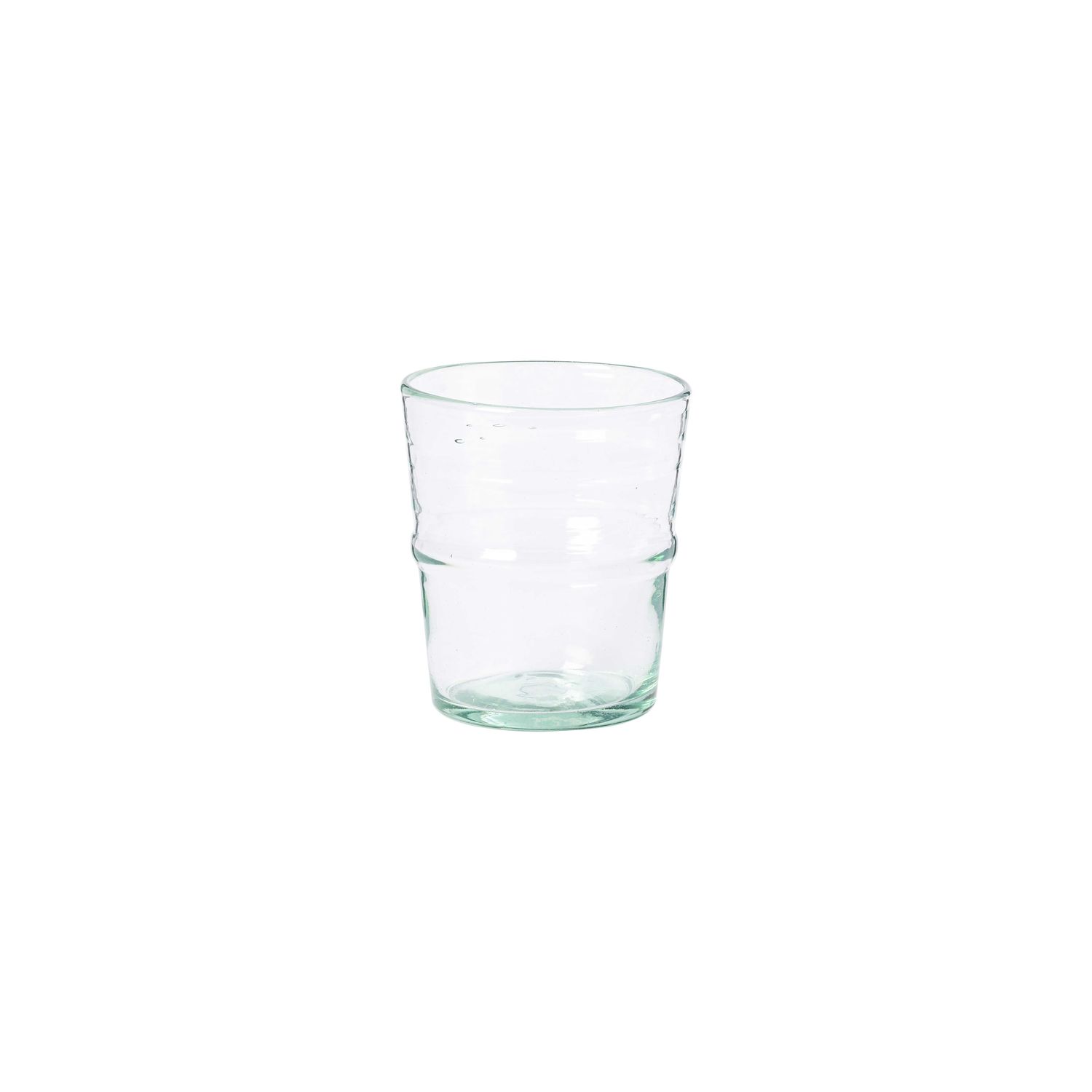 Costa Nova Marisa Green Recycled Low Glass Tumbler V10268-GRN, 5606739968915