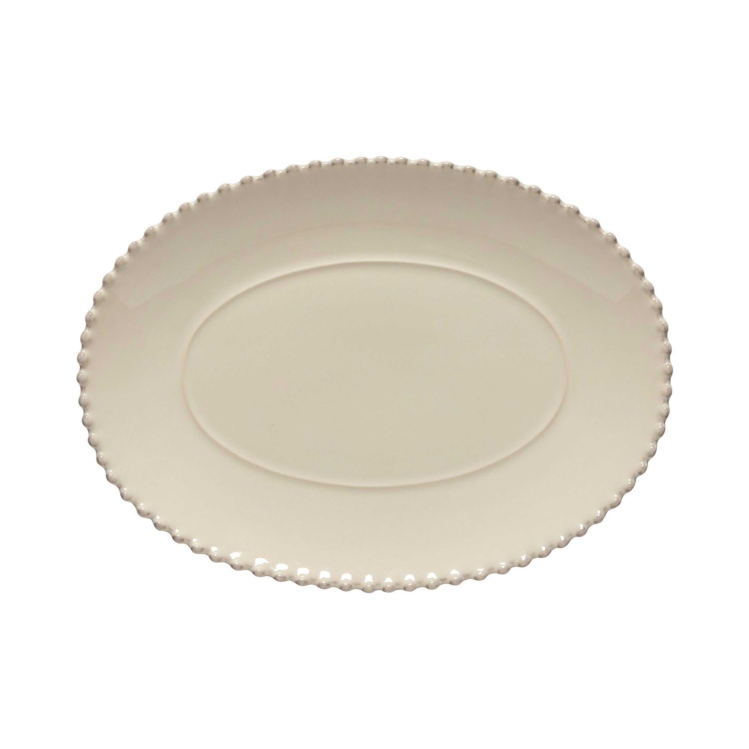 Costa Nova Pearl Cream Oval Platter PEA331-CRM, 5606739974800