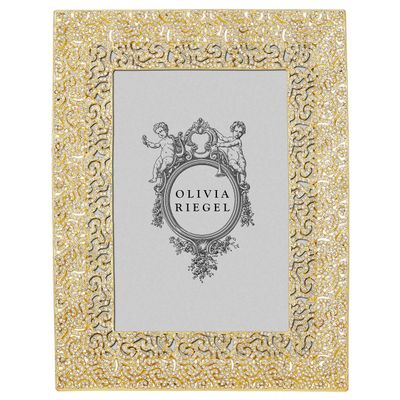 Olivia Riegel Gold Biarritz 5 x 7 Inch Picture Frame, MPN: RT2418