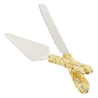 Olivia Riegel Gold Preen Dessert Serving Set, MPN: CK2319