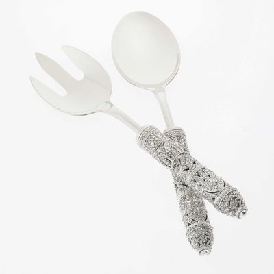 Olivia Riegel Silver Windsor Salad Serving Set, MPN: SA1003
