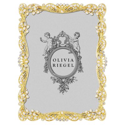 Olivia Riegel Gold Audrey 5 x 7 Inch Picture Frame, MPN: RT1359