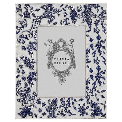 Olivia Riegel Blue &amp; White Imperial Phoenix 5 x 7 Inch Picture Frame, MPN: RT2451