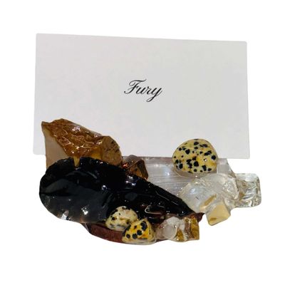 Olivia Riegel Treasures Place Card Holder Set of 4, MPN: DHV-TRE-1BB-202