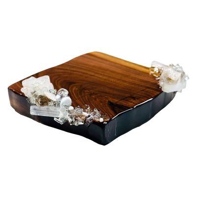 Olivia Riegel Krystallos Cocktail Napkin Tray, MPN: DHV-KRY-1CC-103