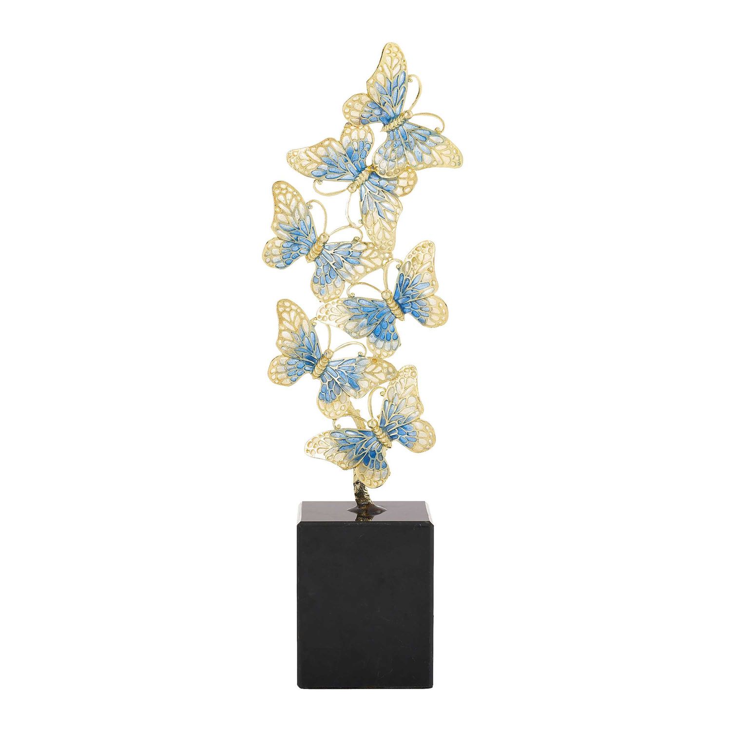 Olivia Riegel Blue Enamel Butterfly Sculpture, MPN: HD0001