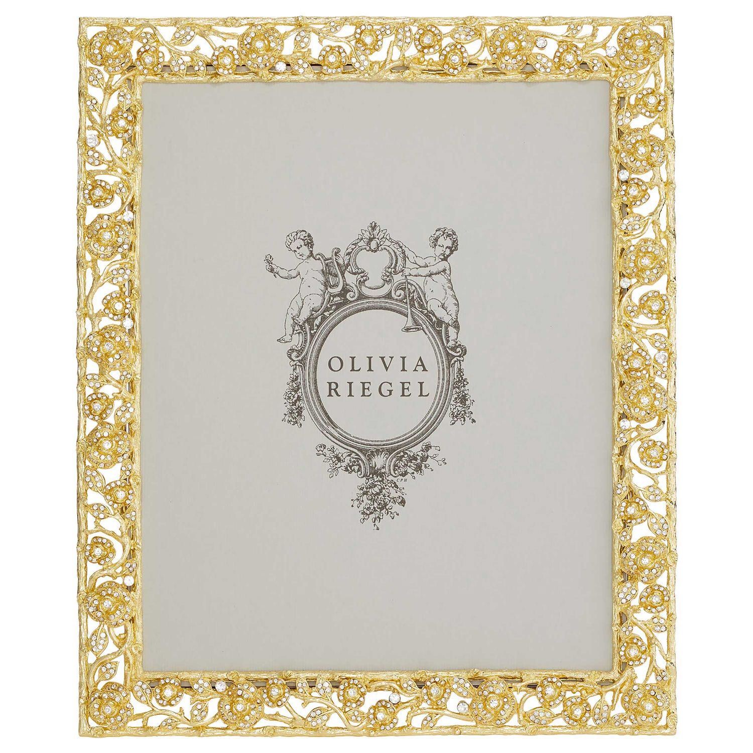 Olivia Riegel Gold Ellarose 8 x 10 Inch Picture Frame, MPN: RT2432