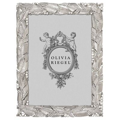 Olivia Riegel Silver Preen 4 x 6 Inch Picture Frame, MPN: RT2444