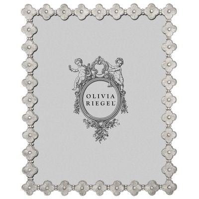 Olivia Riegel Silver Clover 8 x 10 Inch Picture Frame, MPN: RT2455