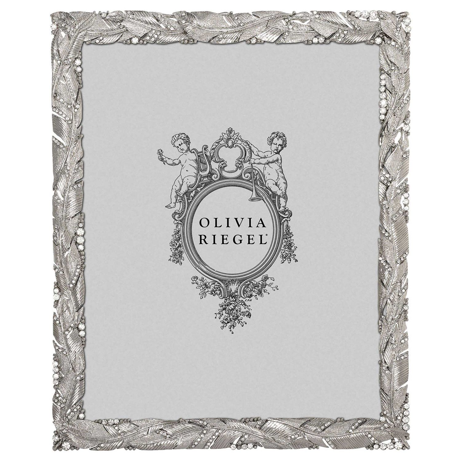 Olivia Riegel Silver Preen 8 x 10 Inch Picture Frame, MPN: RT2446