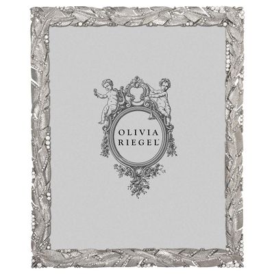 Olivia Riegel Silver Preen 8 x 10 Inch Picture Frame, MPN: RT2446