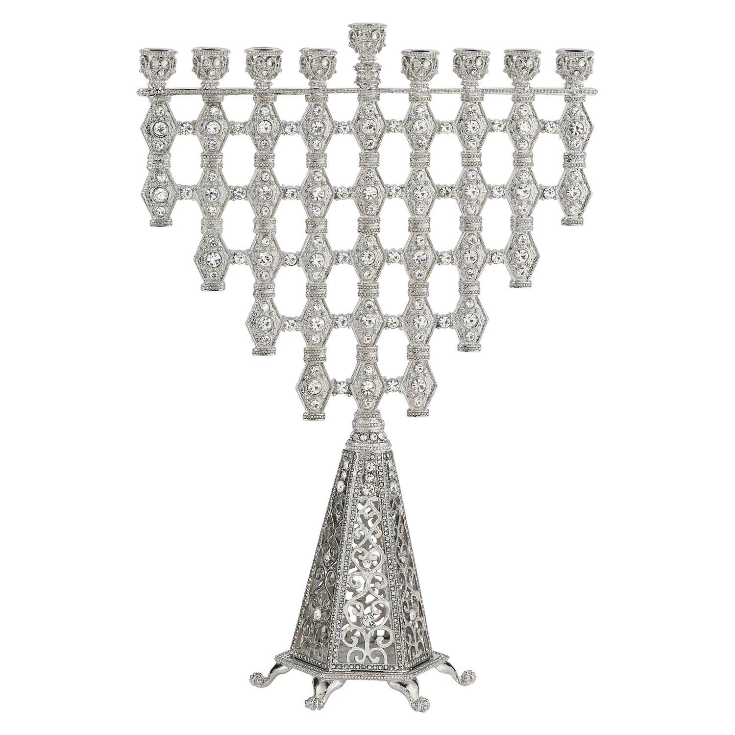 Olivia Riegel Silver Ziva Menorah, MPN: CH2404