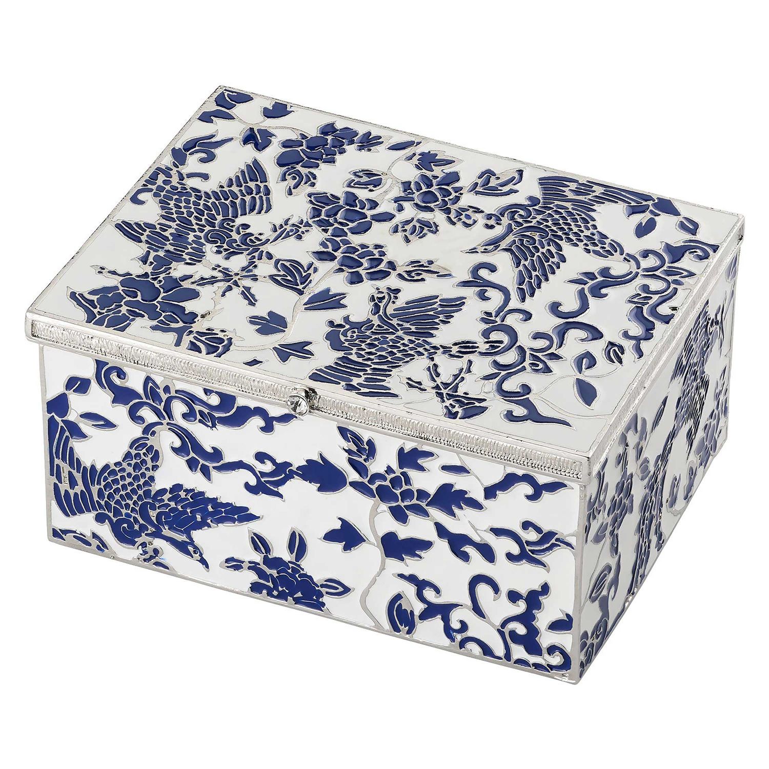 Olivia Riegel Blue &amp; White Imperial Phoenix Box, MPN: CB2500
