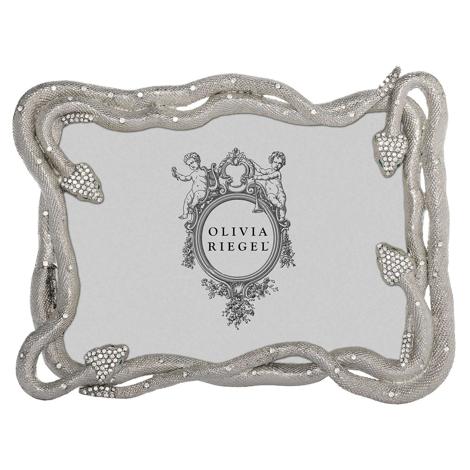 Olivia Riegel Silver Serpentina 5 x 7 Inch Picture Frame, MPN: RT2499